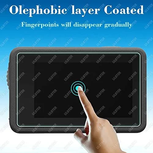 ULBTER Screen Protector for DJI OSMO Action 3 + Lens Cap Cover | 9H Tempered Glass & Dust-Resistant (70-120 chars) thumbnail 6