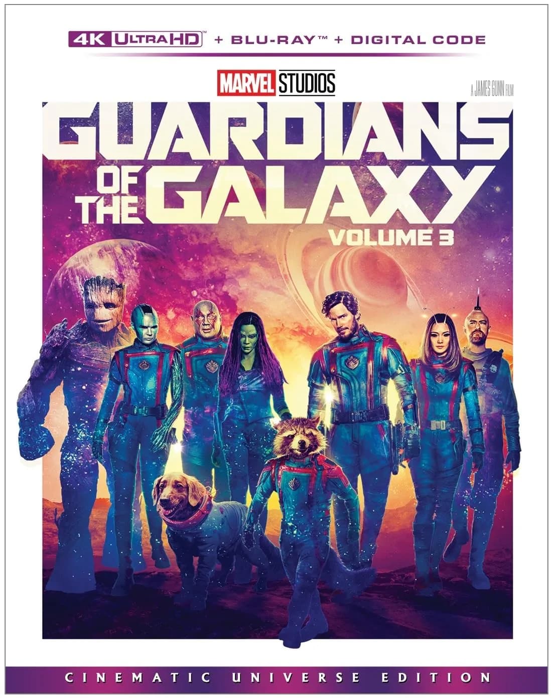 Disney Guardians of the Galaxy Vol. 3 [4K UHD] | Action/Adventure Movie with Digital Copy (120 min) - main product image