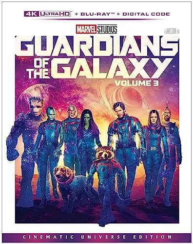 Disney Guardians of the Galaxy Vol. 3 [4K UHD] | Action/Adventure Movie with Digital Copy (120 min) thumbnail 1