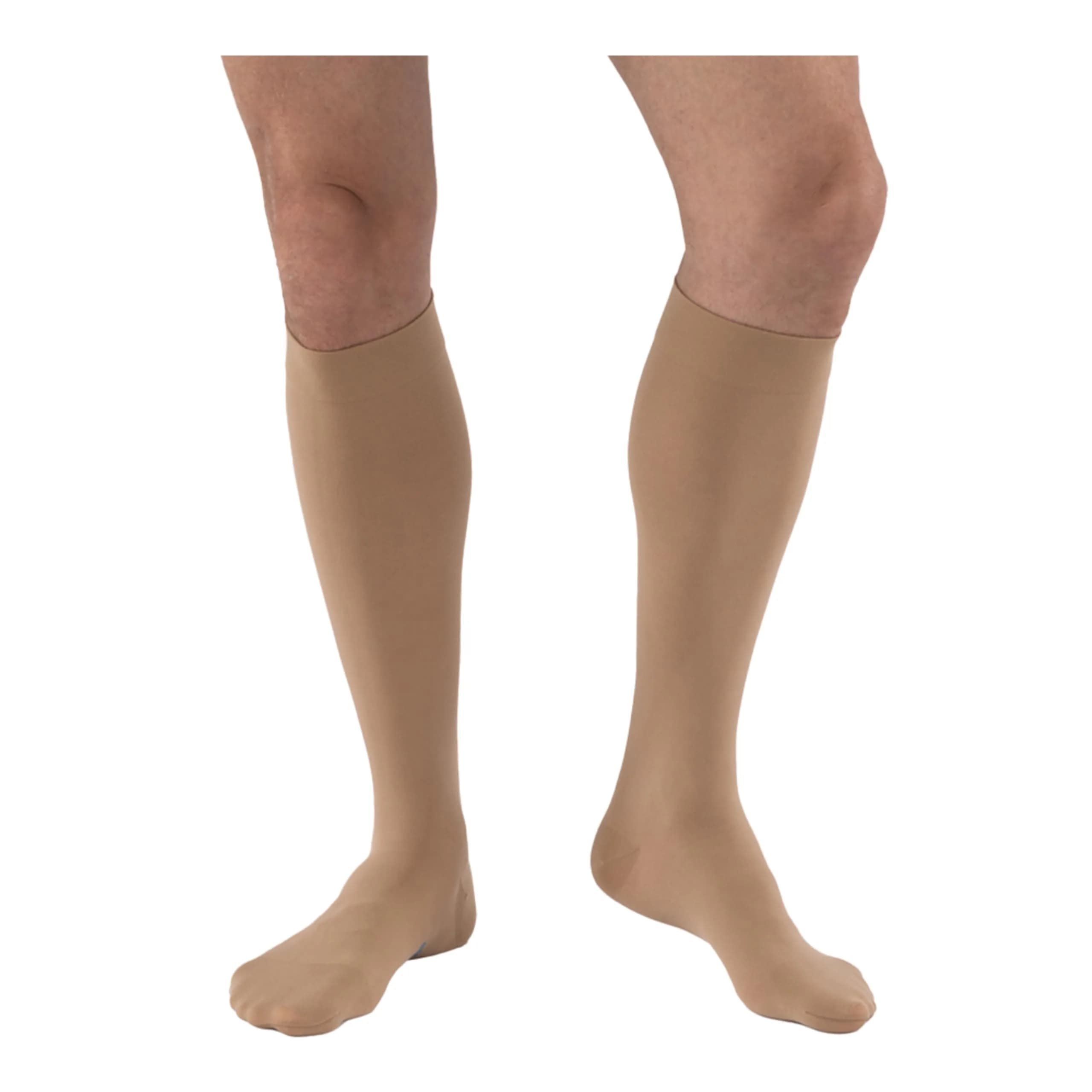 JOBST Relief 20-30 mmHg Compression Stockings Knee High Beige Medium | Support for Tired, Swollen Legs - main product image