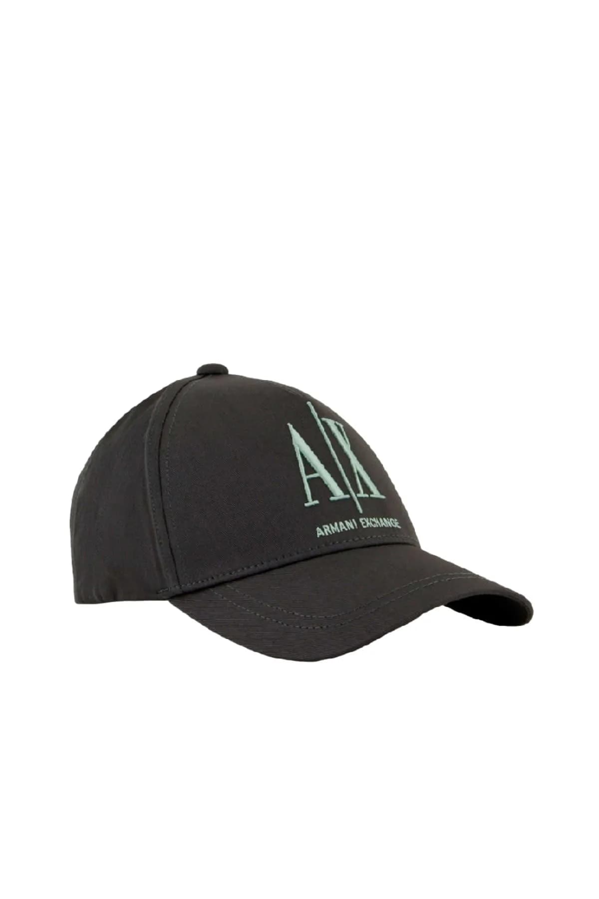 Armani Exchange Men's Icon Logo Baseball Hat One Size | Urban Chic Style with Adjustable Fit - main product image