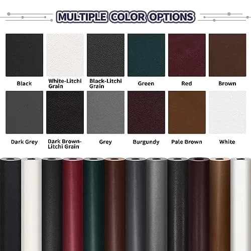 Besezx Leather Repair Patch Tape Kit 30in x 16in | Self-Adhesive for Furniture, Car Seats, Sofas thumbnail 4