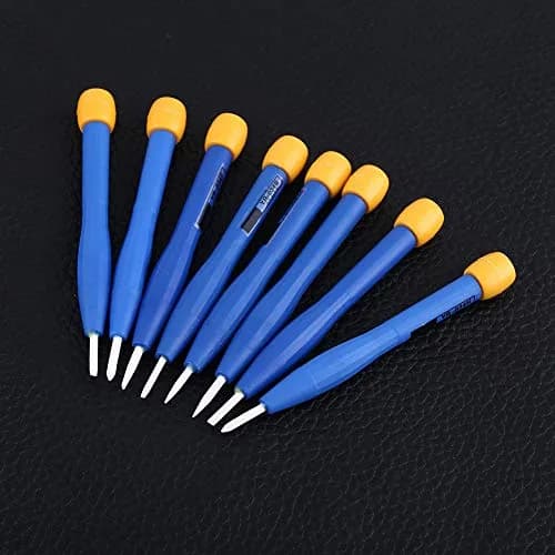 Haosie Plastic Screwdriver Set, 8pcs Slotted Head, Insulated, Ceramic, Home Hand Tools thumbnail 3