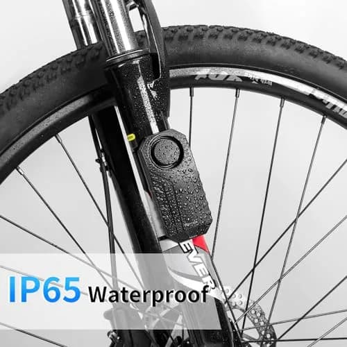 WSDCAM Loud Vibration Sensor Alarm with Remote | 113dB Anti-Theft Security for Bikes, Cars, Mailboxes thumbnail 4