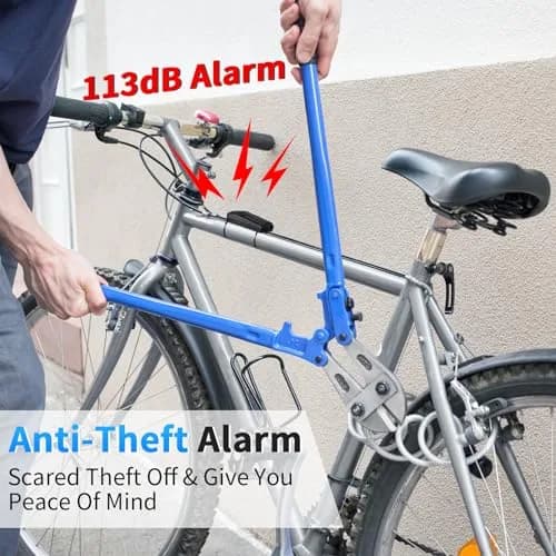 WSDCAM Loud Vibration Sensor Alarm with Remote | 113dB Anti-Theft Security for Bikes, Cars, Mailboxes thumbnail 6