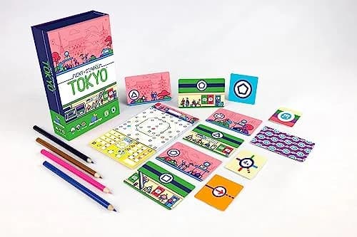 Blue Orange Next Station Tokyo Strategy Tabletop Game | Fun Flip & Write in Tokyo, Ages 8+ thumbnail 2