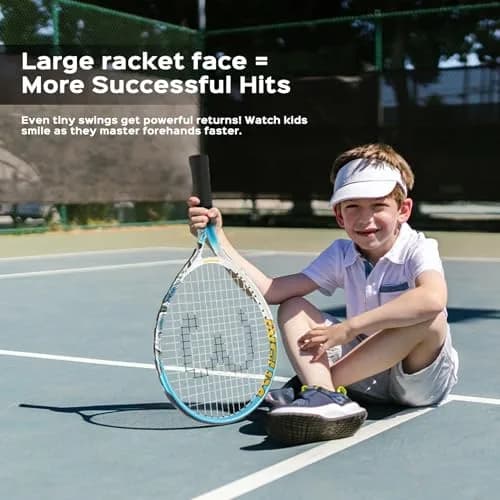 INSUM Junior Tennis Racket 17 Inch | Lightweight Aluminum, Beginner-Friendly thumbnail 4