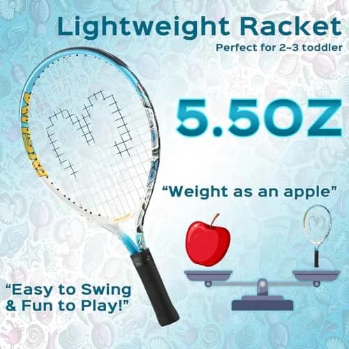 INSUM Junior Tennis Racket 17 Inch | Lightweight Aluminum, Beginner-Friendly thumbnail 2