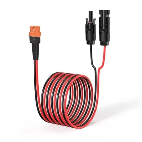 ELFCULB 12AWG 50FT Solar to XT60i Cable | Waterproof, Copper, Portable Power thumbnail 1