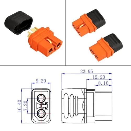 ELFCULB 12AWG 50FT Solar to XT60i Cable | Waterproof, Copper, Portable Power thumbnail 8