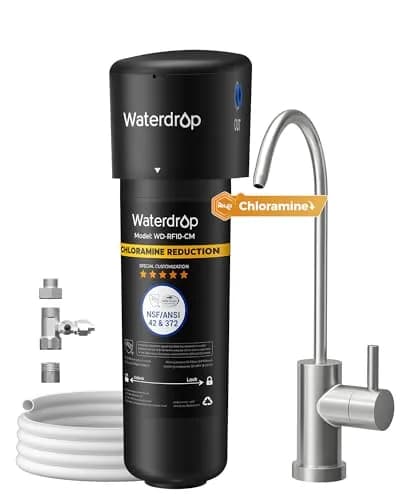 Waterdrop 10UB-CM Under Sink Water Filter System 950 Gallons (3596 Litres) | NSF/ANSI 42 Certified Chloramine Reduction thumbnail 1