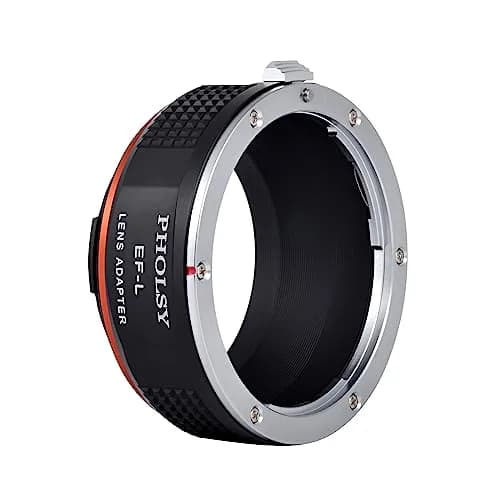 PHOLSY Lens Mount Adapter Compatible with Canon EF Lens to Leica L Camera | Precise, Durable & Image-Quality Preserving thumbnail 5