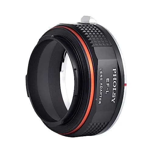 PHOLSY Lens Mount Adapter Compatible with Canon EF Lens to Leica L Camera | Precise, Durable & Image-Quality Preserving thumbnail 6
