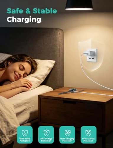 Amasuki Magnetic Fast Charging Cable for Apple Watch 1m (3.3ft) | Charges Series 1-11 & Ultra Models thumbnail 6