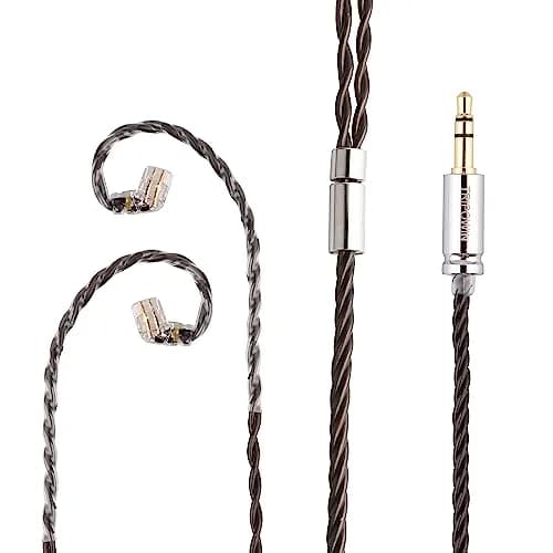 Linsoul Tripowin Mirage IEM Cable, 4N OCC, 1.2m, Recessed 2-Pin | HiFi Upgrade for Earphones thumbnail 2