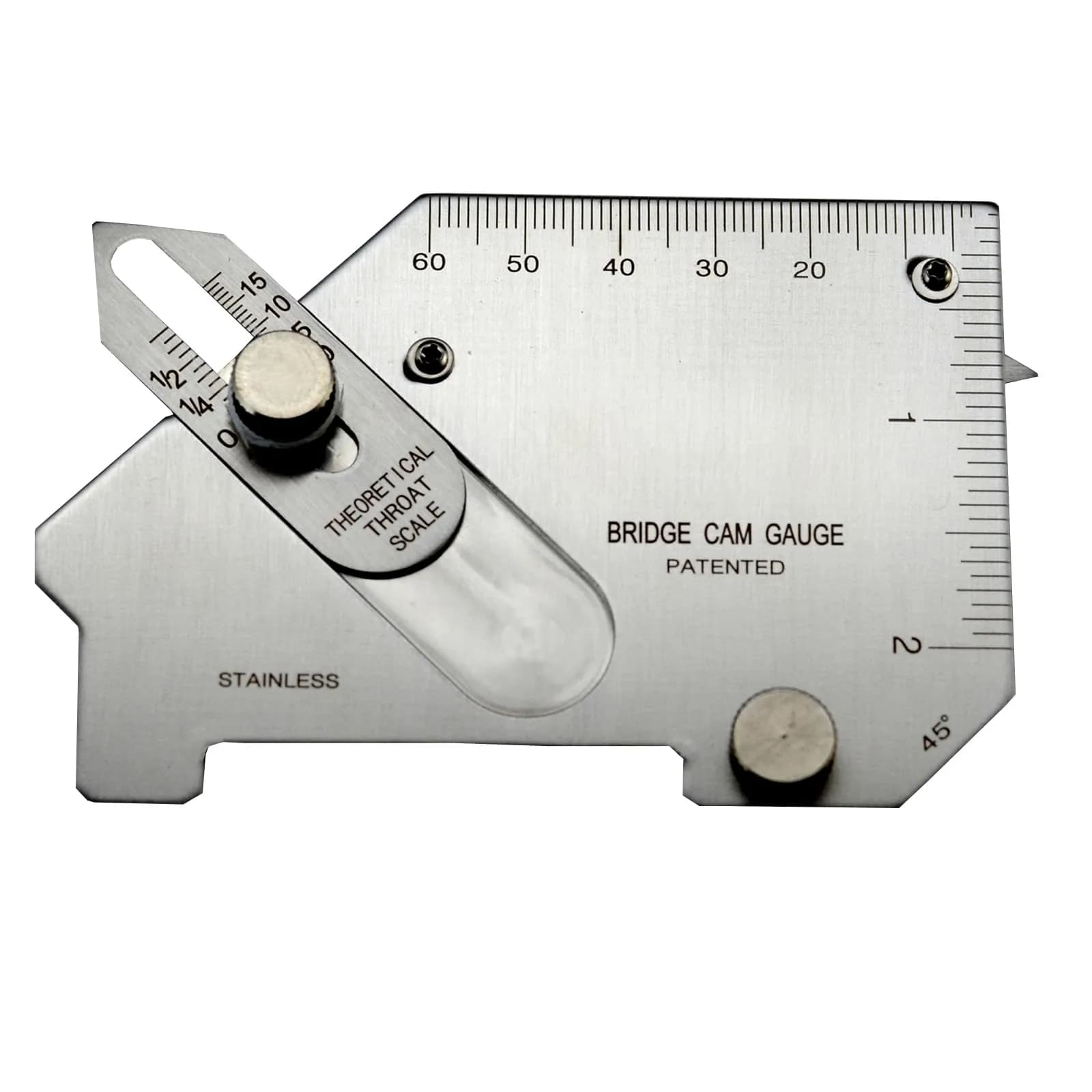 RIVERWELD Bridge Cam Gauge Test Ulnar High-Low Misalignment 12cm (4.72in) | Precision Measuring Tool for Welds — Bridge Cam Gauge