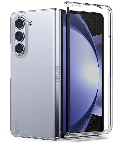 Ringke Cellular Phone Case for Samsung Galaxy Z Fold 5 | Slim Matte Clear thumbnail 1
