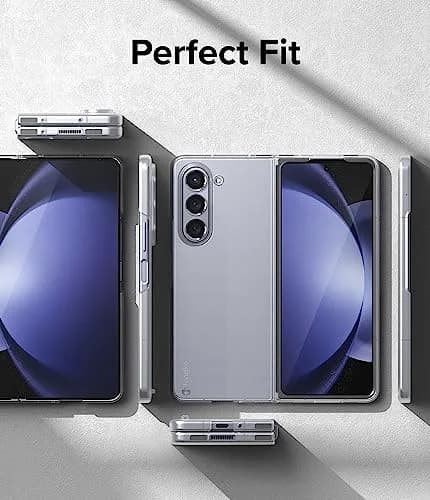 Ringke Cellular Phone Case for Samsung Galaxy Z Fold 5 | Slim Matte Clear thumbnail 9