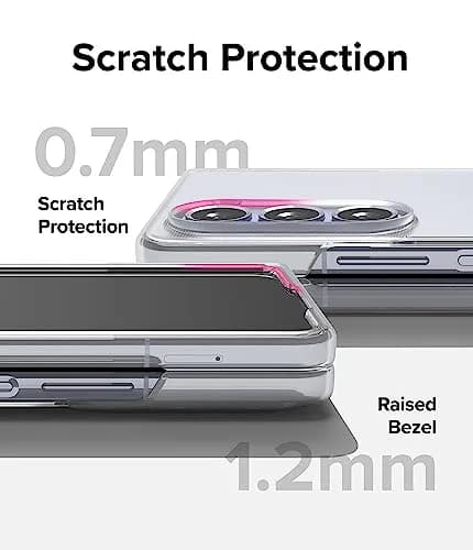 Ringke Cellular Phone Case for Samsung Galaxy Z Fold 5 | Slim Matte Clear thumbnail 2