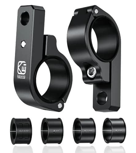 VAZESWIN 2PCS Aluminum Alloy Light Bar Mounts | Heavy-Duty Roll Cage Brackets for Vehicles thumbnail 1
