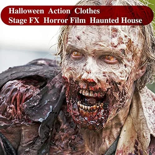 MEICOLY Light Flesh Liquid Latex with Sponge 60ml (2.1 Oz) | Realistic SFX Makeup for Halloween & Costumes thumbnail 2