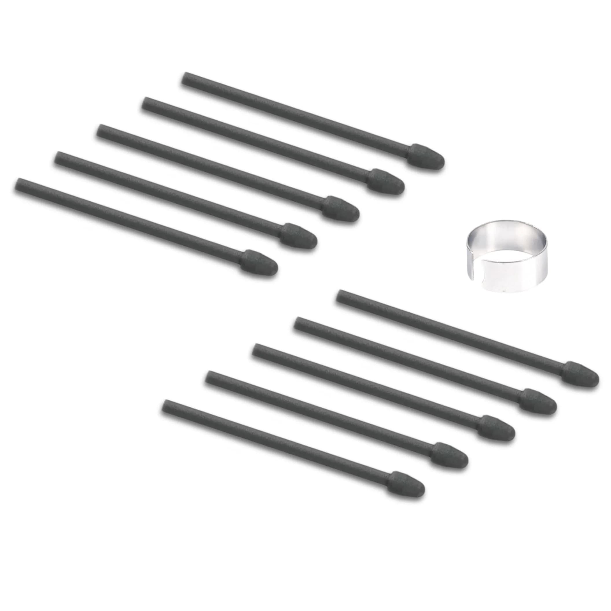 yelzoolny Marker Pen Tips for Remarkable 1/2 Stylus Pen Plus Replacement Soft Nibs with Tool (20 PCS/2B) | Paper-Like Writing Feel — 10 PCS/2B