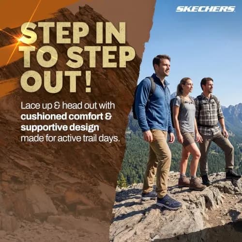 Skechers Men's Stamina at Upper Stitch, Blue, 10 | Versatile Running & Casual Shoe with Memory Foam Comfort thumbnail 6