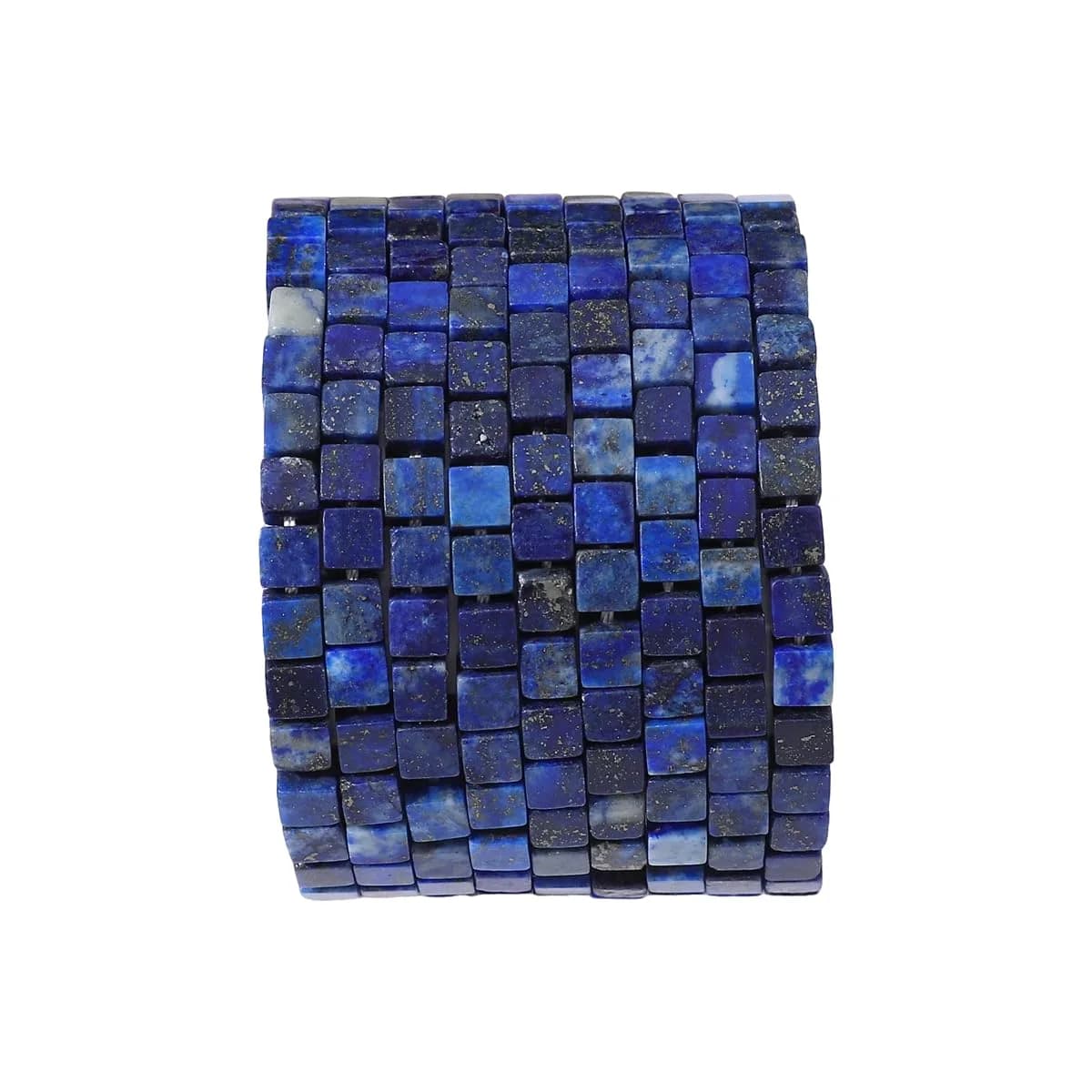 Beadia Natural Lapis Lazuli Beads 4x4mm | Unique Semi-Gemstone Jewelry Beads - main product image