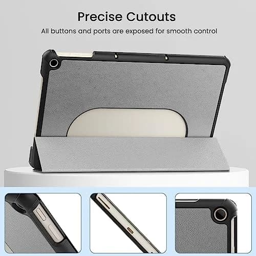 MoKo for Google Pixel Tablet Case 2023 11 inch, Gray | Slim Trifold Stand with Impact-Resistant PC Back thumbnail 7