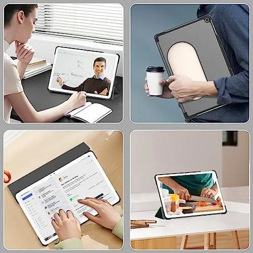 MoKo for Google Pixel Tablet Case 2023 11 inch, Gray | Slim Trifold Stand with Impact-Resistant PC Back thumbnail 9