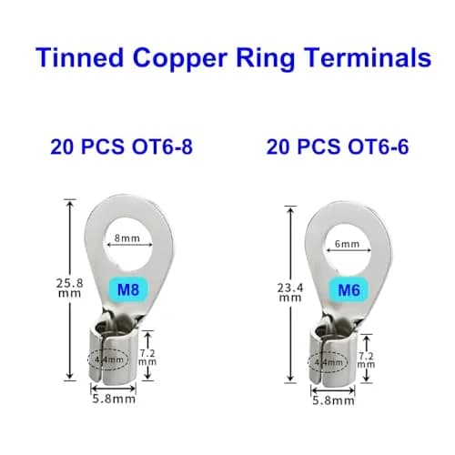 Euogeudel Tinned Flat Copper Braid Cable 5m (16.4ft) | Flexible Grounding Strap Wire 11mm Width thumbnail 3