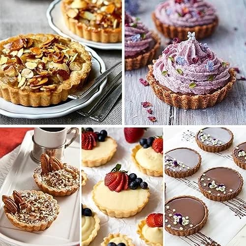 Sidosir 3pcs Peanut Butter Cup Mold | Silicone Mini Tart Pan for Fat Bombs & Brownies (-40°C to 230°C) thumbnail 7