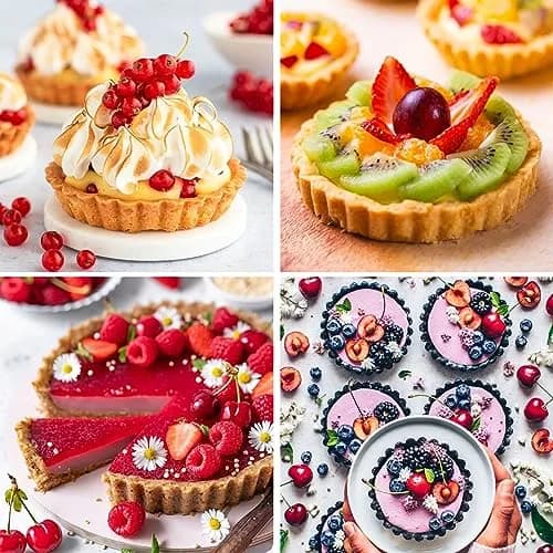 Sidosir 3pcs Peanut Butter Cup Mold | Silicone Mini Tart Pan for Fat Bombs & Brownies (-40°C to 230°C) thumbnail 3