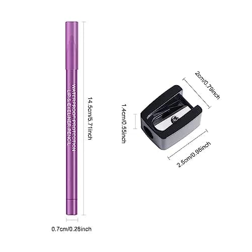Ownest 6 Colors Eyeliner Gel Pencil Set B | Waterproof & Smudge-Proof for Professional Eye Makeup thumbnail 8