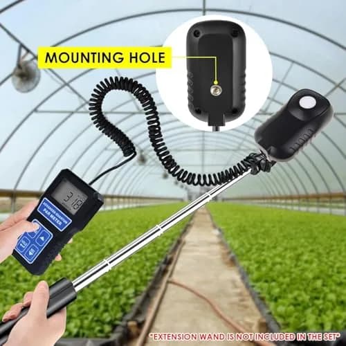 Landtek PAR Meter Quantum Par Meter for LED Grow Lights 400-700nm | Data Logging & Calibration (110-130 words) thumbnail 5