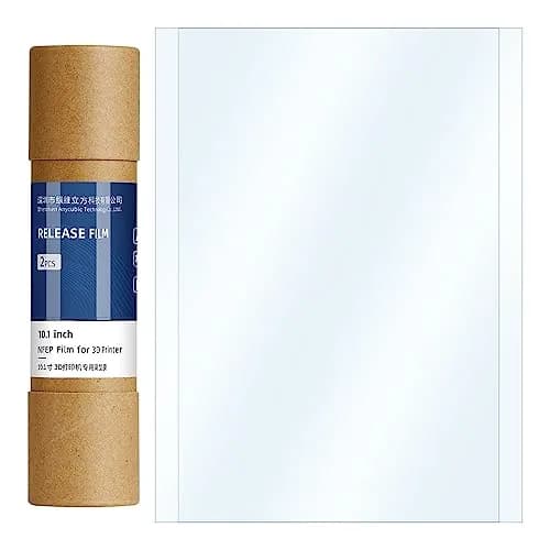 ANYCUBIC 10.1-inch NFEP Film for Photon Mono M5/Photon Mono M5s/M5s Pro/M7/M7 PRO | Precise Release Film for Resin 3D Printing, 2PCS thumbnail 1