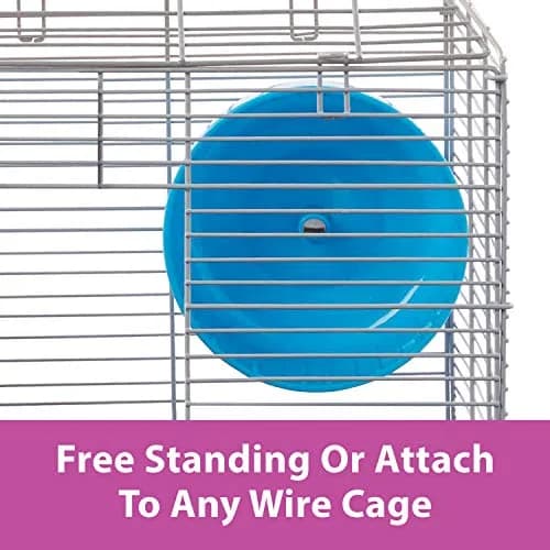 Kaytee Comfort Wheel Small 5.5 Inches (Pack of 3) | Encourages Healthy Exercise for Mice and Dwarf Hamsters thumbnail 4