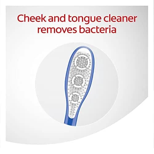 Colgate 360 Adult Toothbrush, Medium (4) Pack | Battery Powered, Red thumbnail 5