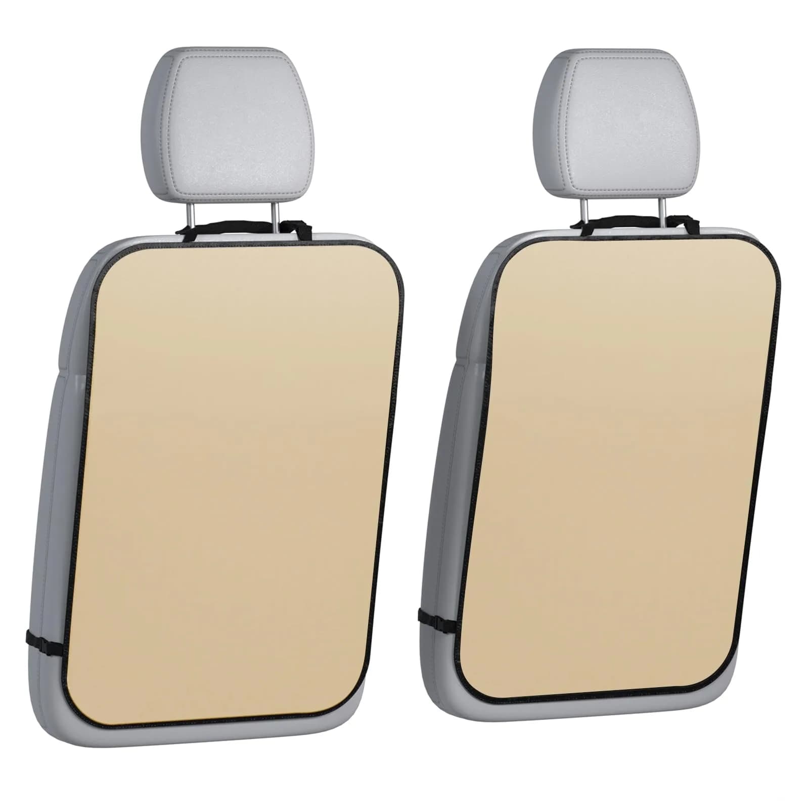 lebogner 2 Pack Kick Mats Backseat Protector 50cm x 68cm (19" x 27") | Universal Fit Car Seat Back Protection - main product image