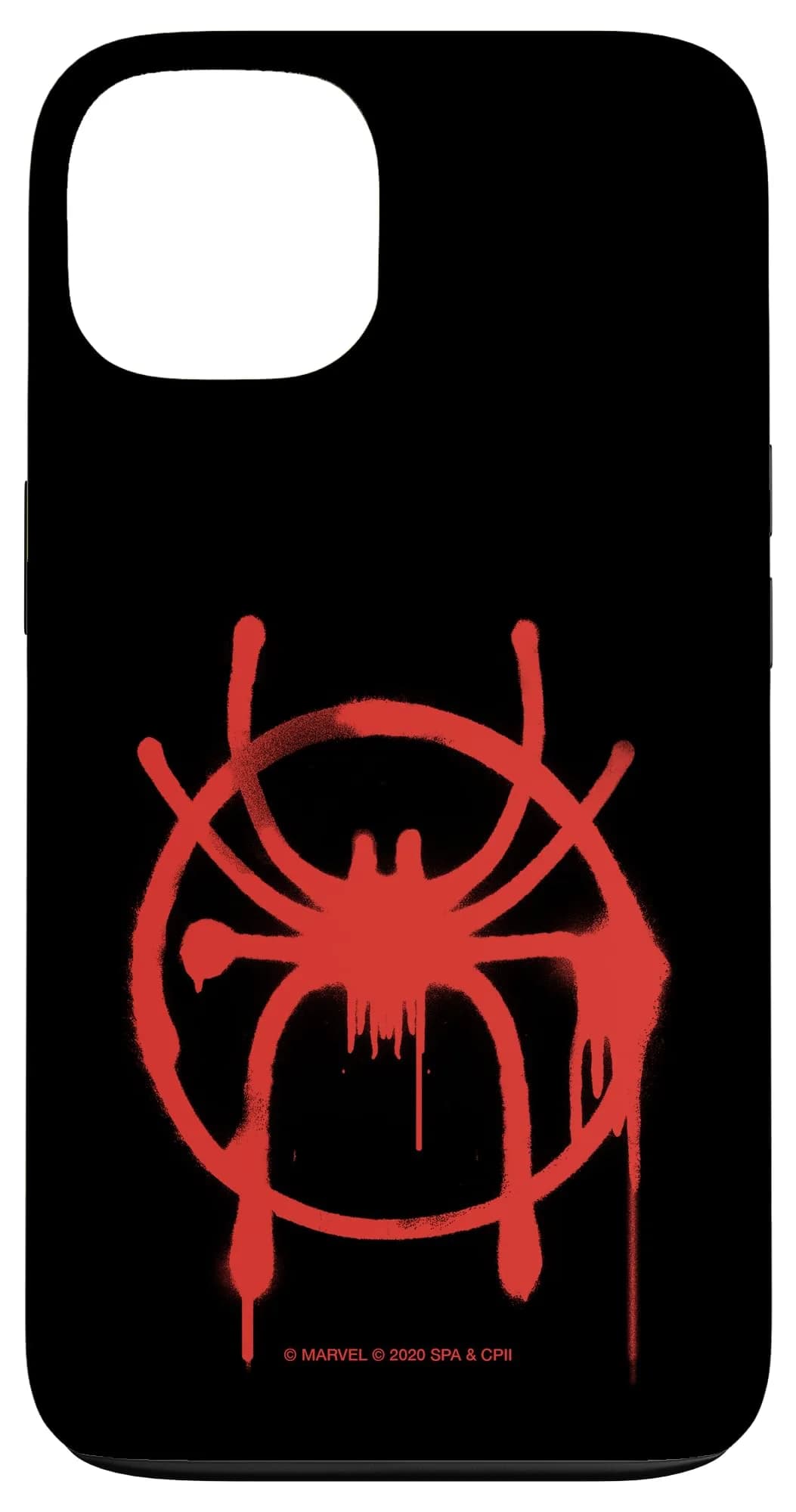 Marvel Spider-Man Into The Spider-Verse Miles Morales Spider Case for iPhone 13 | Bold Graffiti Design with Drop Protection