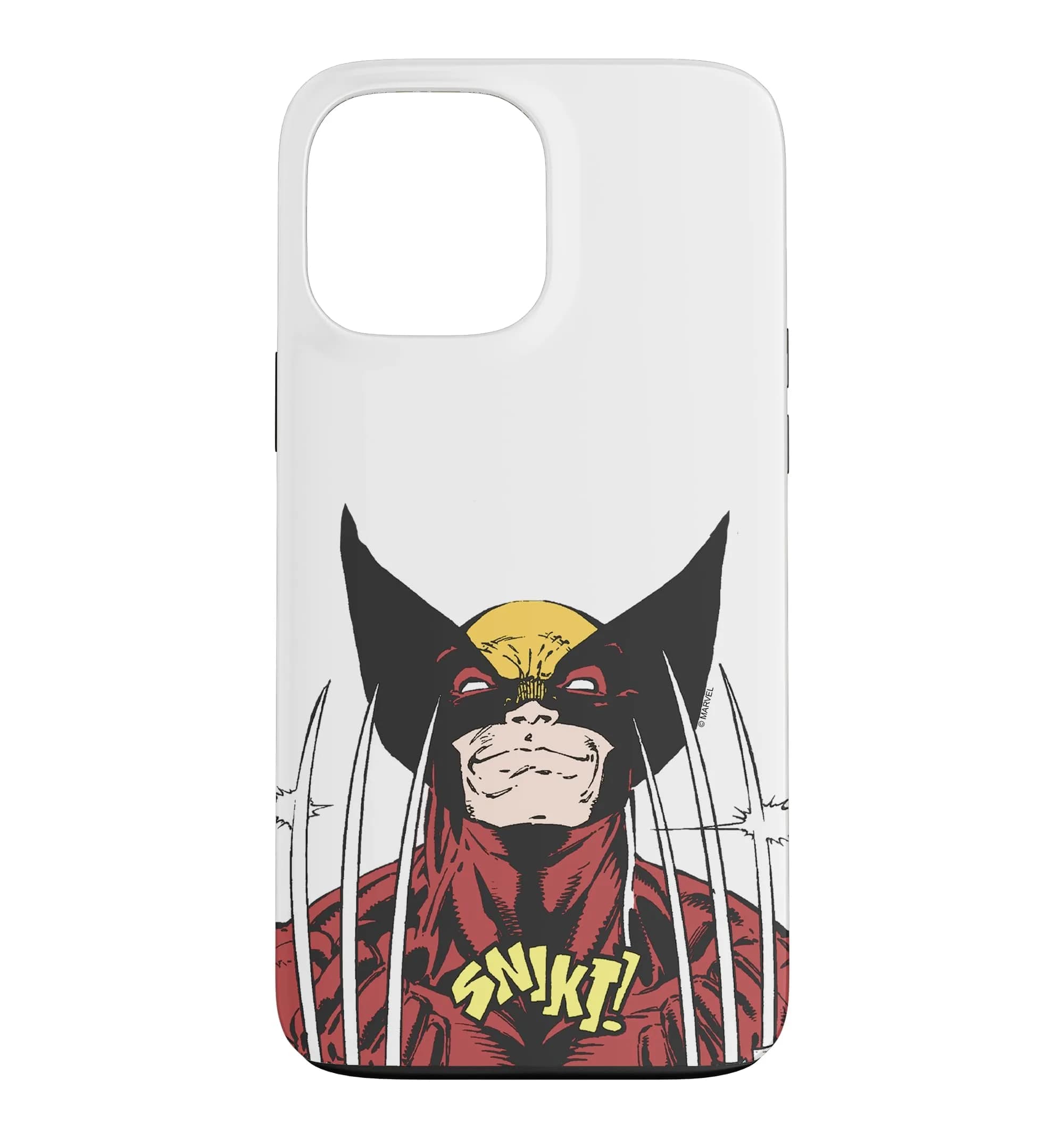Marvel X-Men Wolverine Snikt Portrait Case for iPhone XS Max | Heavy Duty Protection — black
