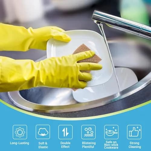 AIDEA Natural Cellulose & Sisal Sponges 12-Pack | Gentle, Non-Scratch Cleaning for Cookware & Surfaces thumbnail 4