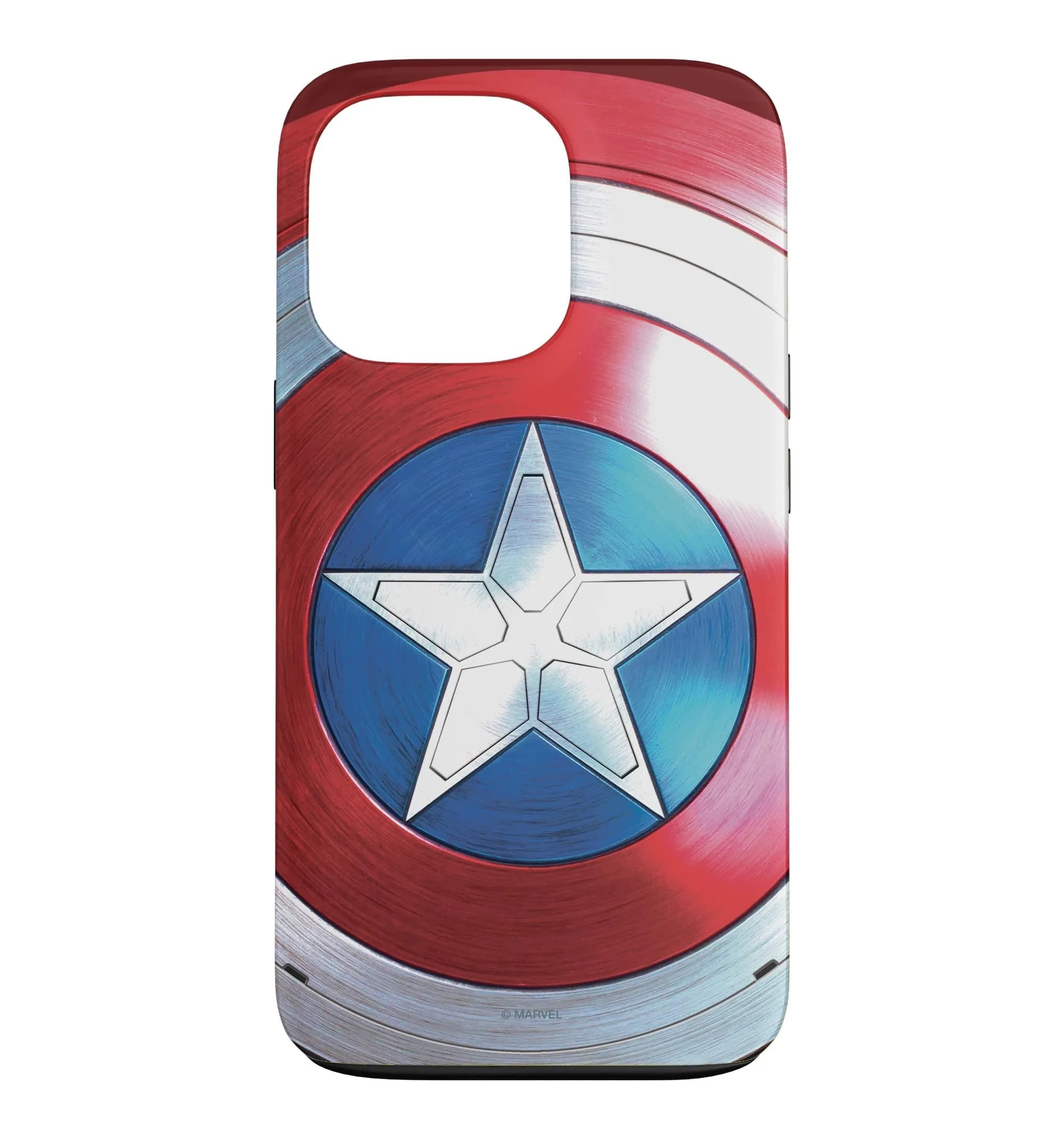 Marvel The Falcon and The Winter Soldier Captain America Shield Phone Case for iPhone 13 Pro | Durable Polycarbonate & TPU
