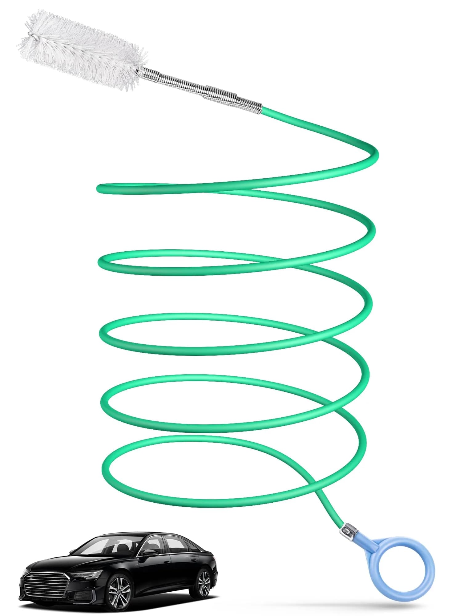 SARDVISA 78-Inch Flexible Sunroof Drain Cleaning Brush | Cleans Narrow Pipes & Curved Tubing