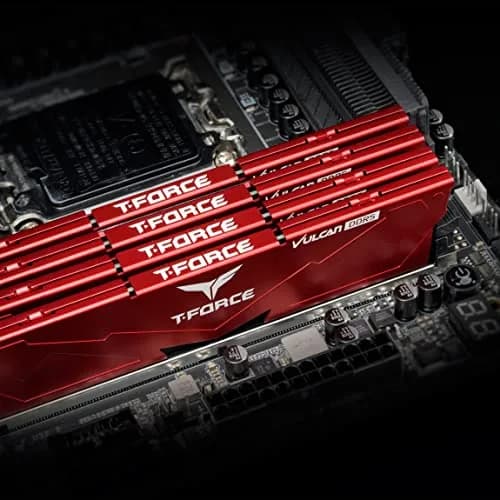 TEAMGROUP T-Force Vulcan DDR5 32GB (2x16GB) 6000MHz CL30 Red | High-Performance Desktop Memory Module thumbnail 6