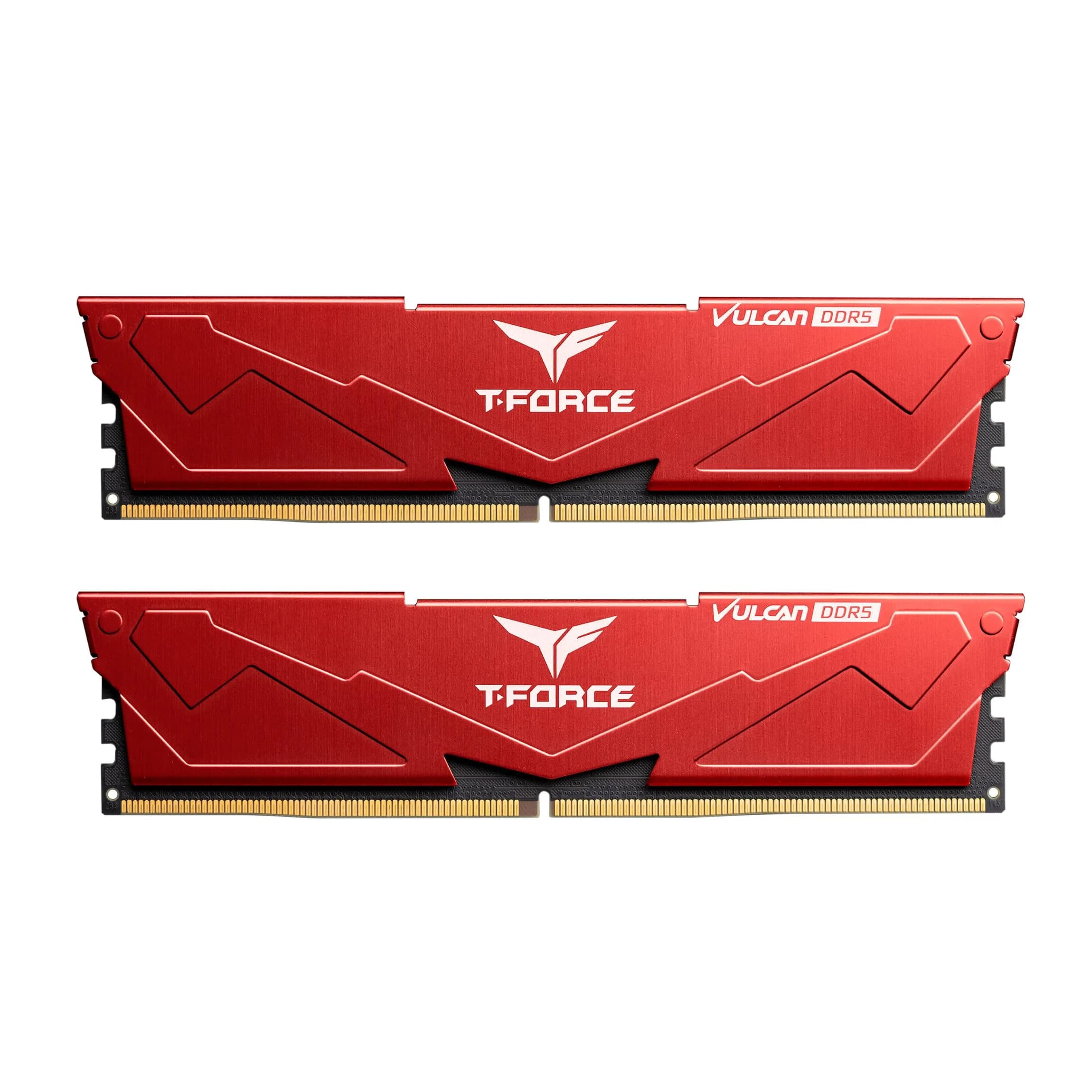 TEAMGROUP T-Force Vulcan DDR5 32GB (2x16GB) 6400MHz CL32 Desktop Memory Module Ram | High-Speed PC5-51200 for Intel 600/700 Series Chipsets — 6400MHz CL32