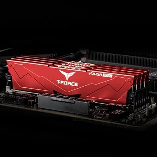 TEAMGROUP T-Force Vulcan DDR5 32GB (2x16GB) 6400MHz CL32 Desktop Memory Module Ram | High-Speed PC5-51200 RAM thumbnail 7
