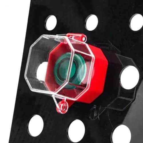Hdtyyln Emergency Stop Protection Cover 55mm x 55mm x 77mm | Transparent Plastic Safety Cover thumbnail 2