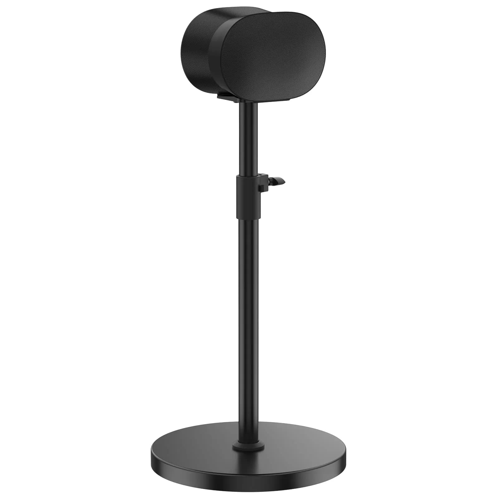Chunxiao Heavy-Duty Speaker Stand Pair for Sonos Era 300, 39.4 inches | Secure Mounting with Cable Management — Black