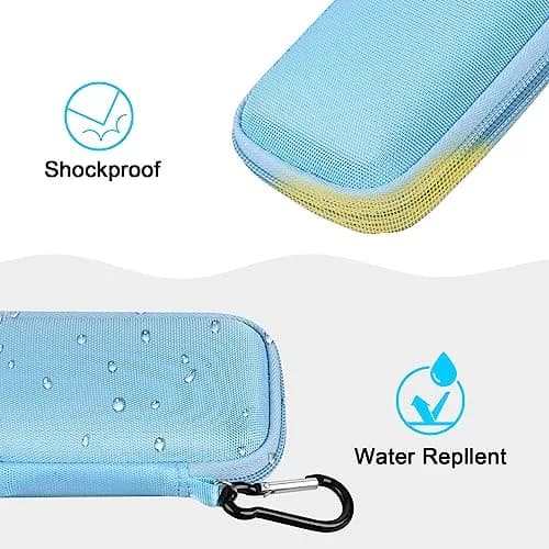 Lacdo Hard Carrying Case for SanDisk Portable SSD 500GB | Shockproof Water-Resistant Travel Bag thumbnail 5